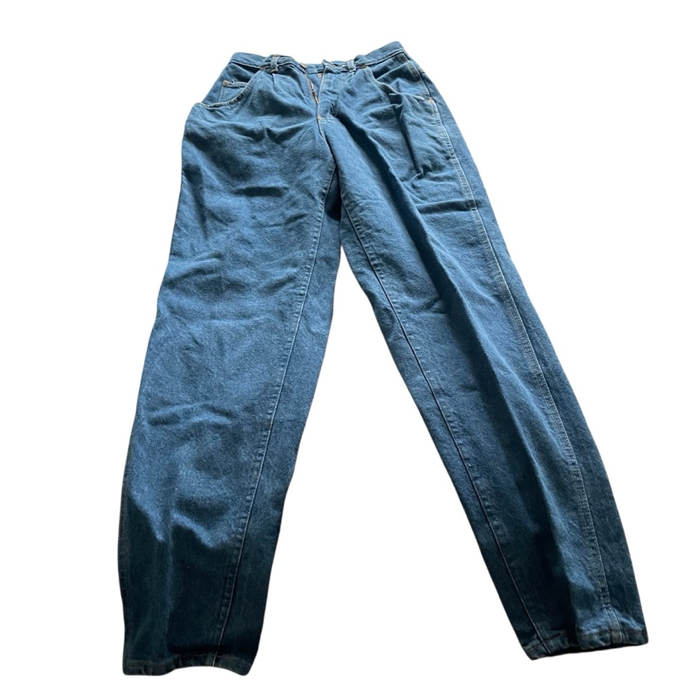 NWT 90s Vintage Lee Sky Riders Blue Jeans High waisted 100% cotton medium wash 8
